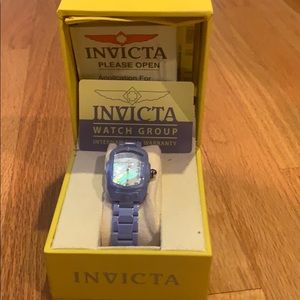 Invicta Women’s Baby Lupah Blue Ceramic Watch